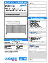 continental-refrigerator-d72n12cspecsheet.pdf