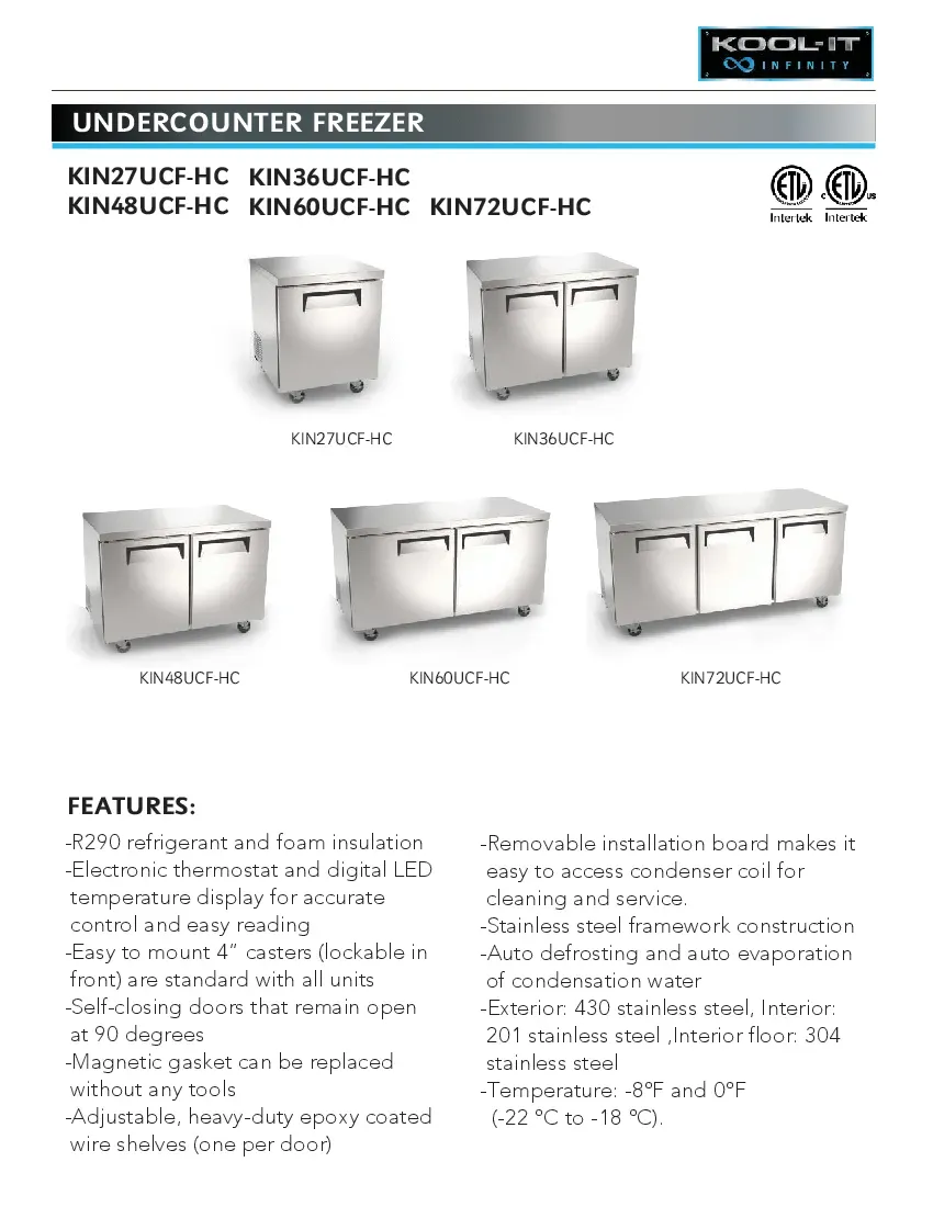 kool-it-kin27ucf-hcspecsheet.pdf