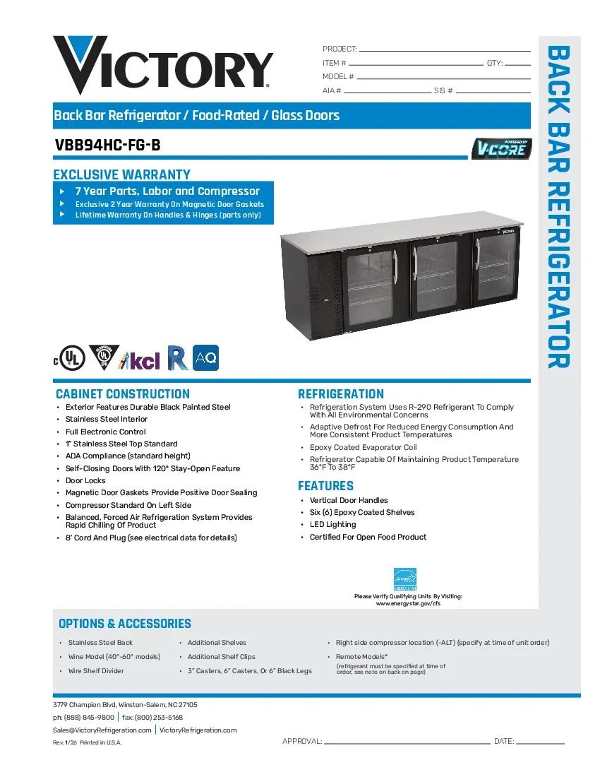victory-refrigeration-vbb94hc-fg-bspecsheet.pdf