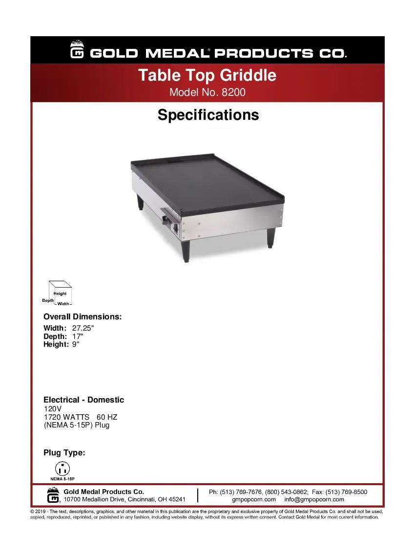 gold-medal-products-8200specsheet.pdf