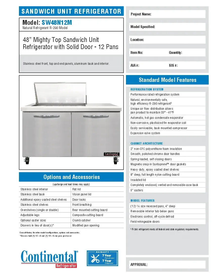 continental-refrigerator-sw48n12mspecsheet.pdf