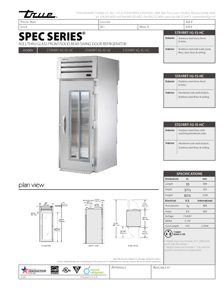 true-stg1rrt-1g-1s-hcspecsheet.pdf