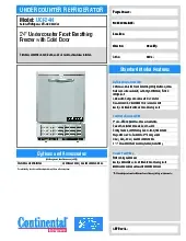 continental-refrigerator-ucf24nspecsheet.pdf