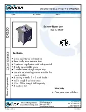 univex-dr350specsheet.pdf