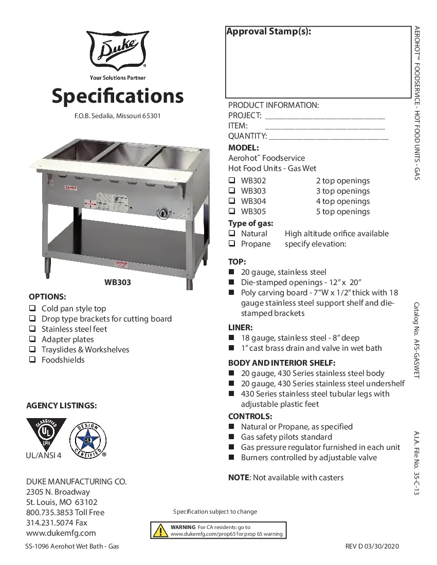 duke-wb302specsheet.pdf