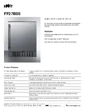 summit-commercial-ff27bssspecsheet.pdf