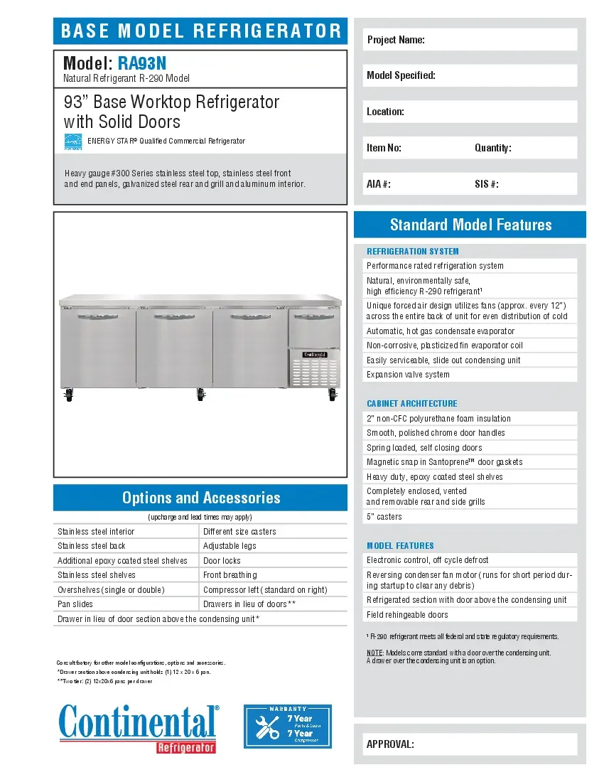 continental-refrigerator-ra93nspecsheet.pdf
