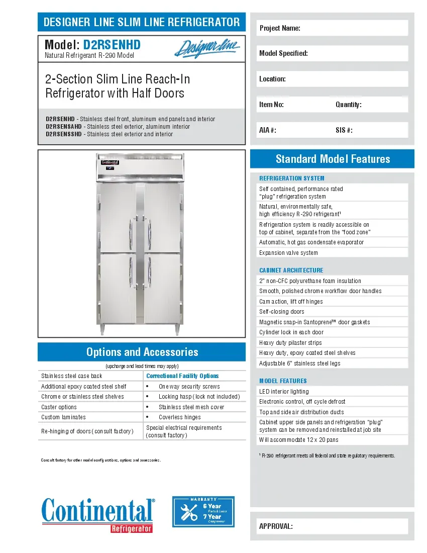 continental-refrigerator-d2rsensshdspecsheet.pdf