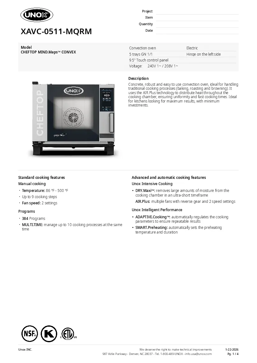 unox-xavc-0511-mqrmspecsheet.pdf