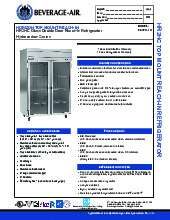 beverage-air-hr2hc-1gspecsheet.pdf