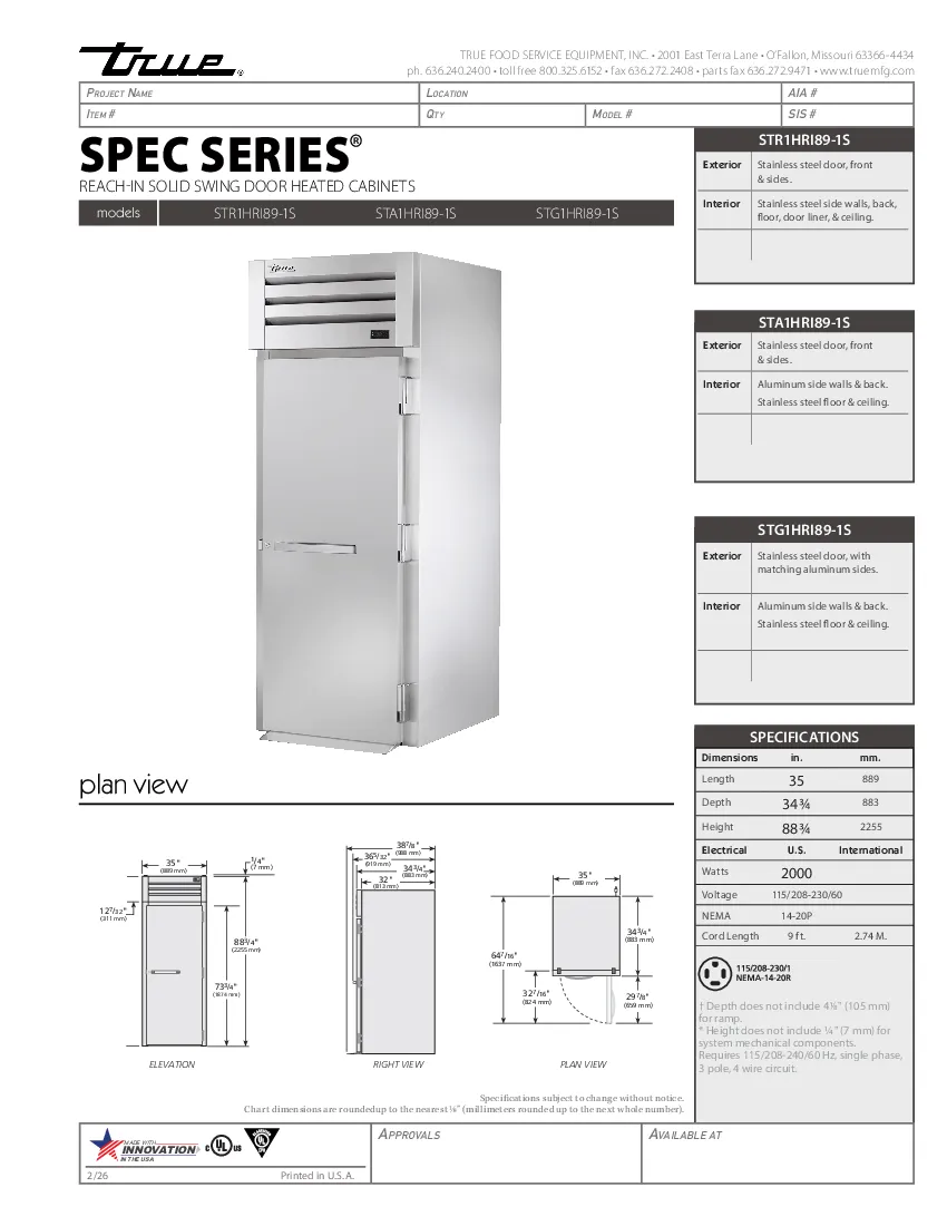 true-stg1hri89-1sspecsheet.pdf