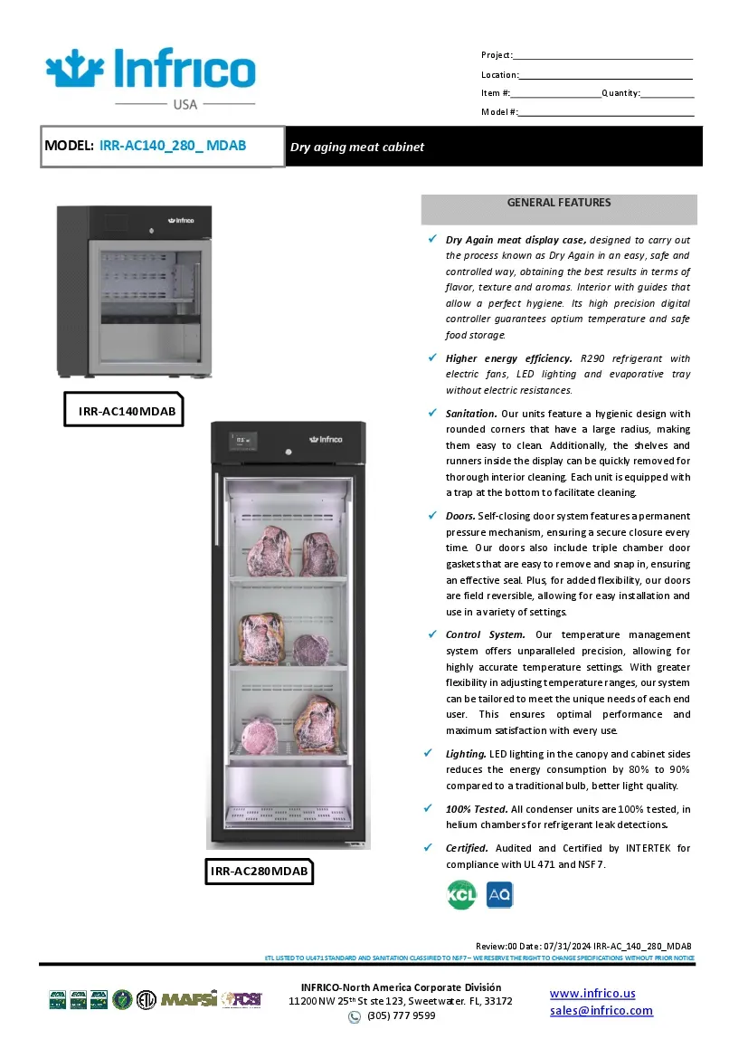 infrico-usa-irr-ac140mdabspecsheet.pdf