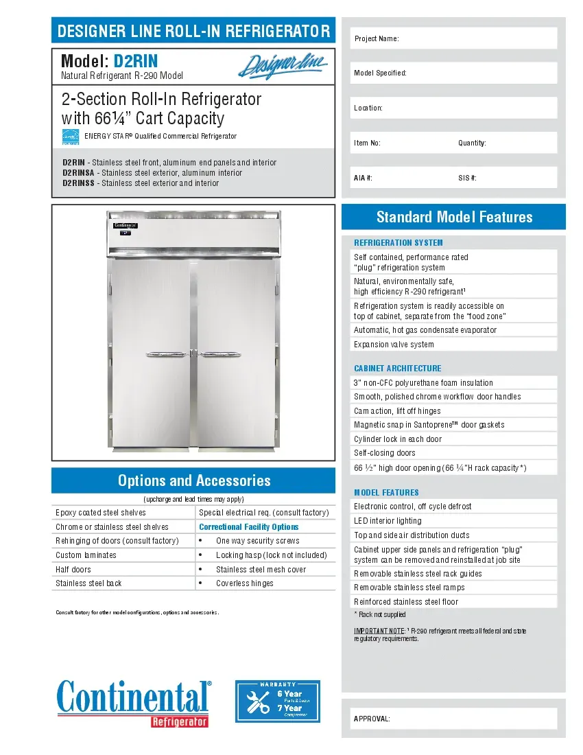 continental-refrigerator-d2rinspecsheet.pdf