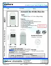 univex-abdr11specsheet.pdf