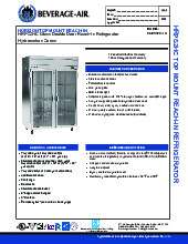 beverage-air-hrps2hc-1gspecsheet.pdf