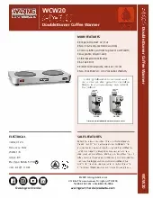 waring-wcw20specsheet.pdf