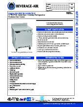 beverage-air-wtr27hcspecsheet.pdf