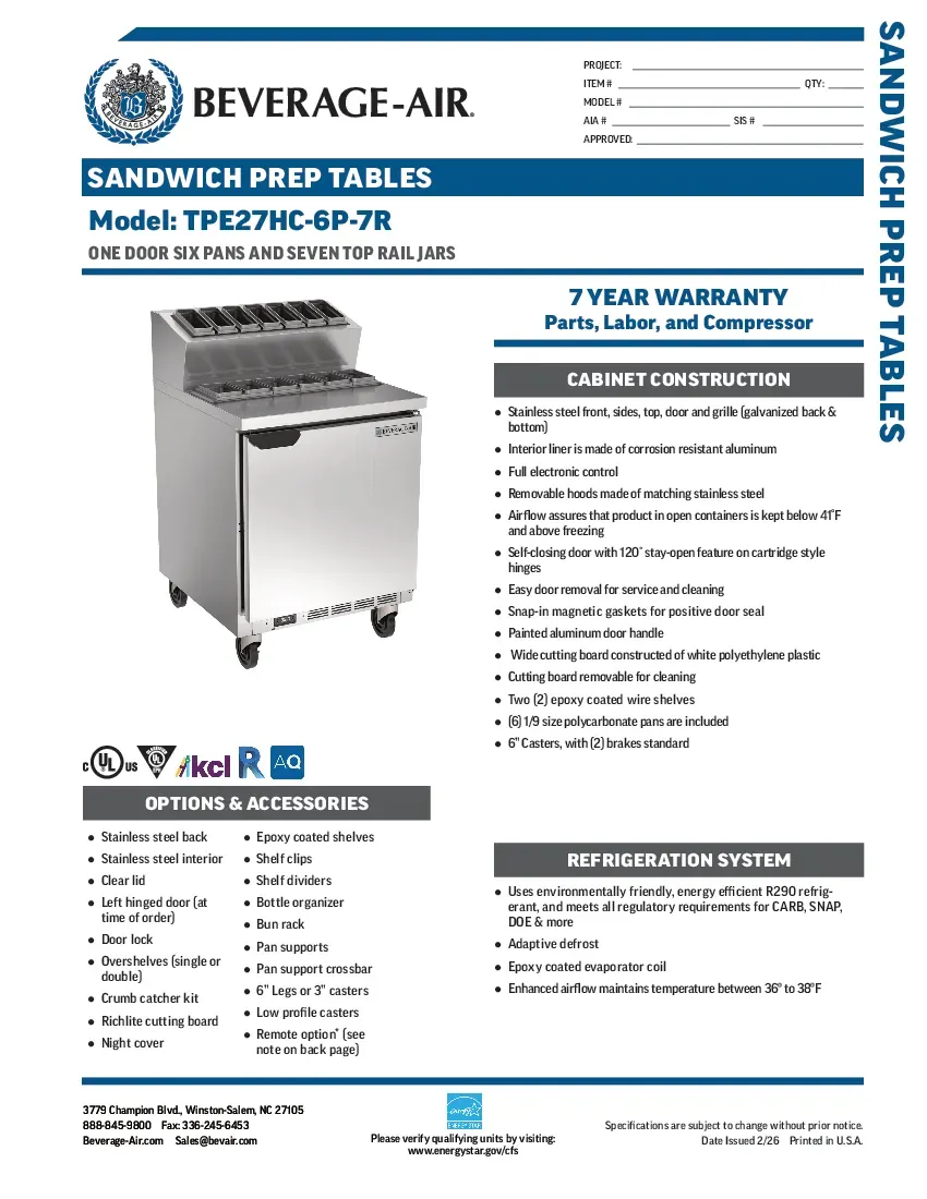 beverage-air-tpe27hc-6p-7rspecsheet.pdf