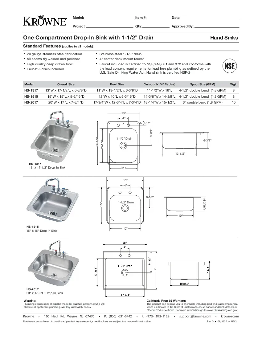 krowne-metal-hs-2017specsheet.pdf