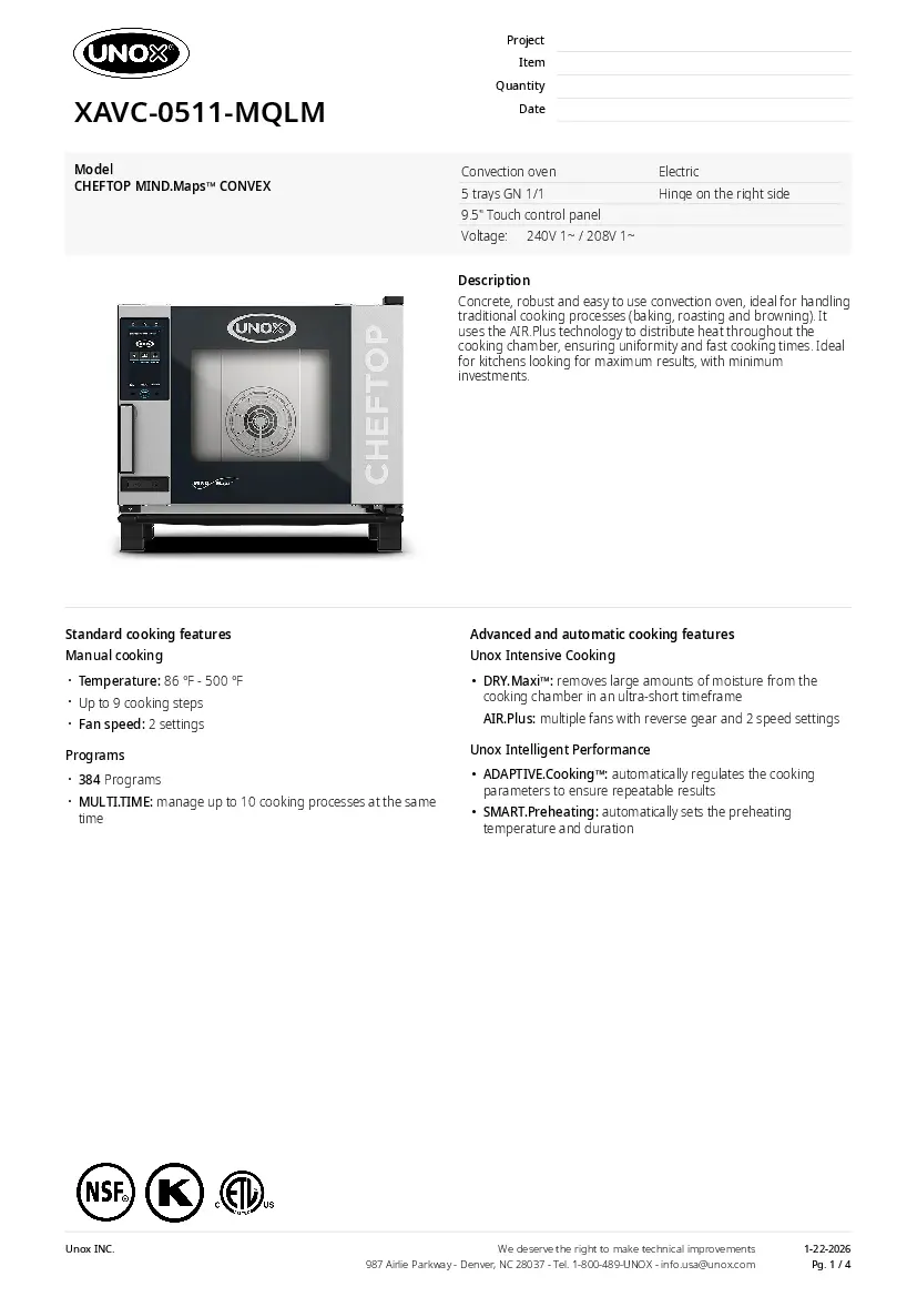 unox-xavc-0511-mqlmspecsheet.pdf