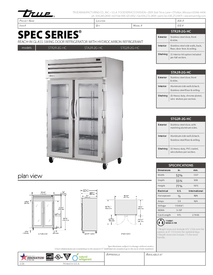 true-stg2r-2g-hcspecsheet.pdf