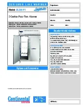 continental-refrigerator-dl2w-ptspecsheet.pdf