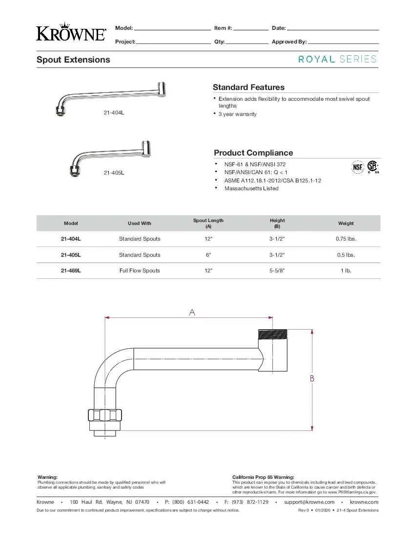 krowne-metal-21-405lspecsheet.pdf