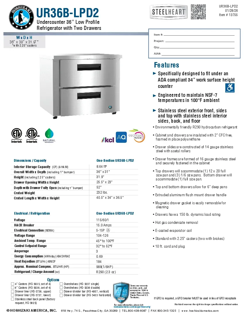 hoshizaki-ur36b-lpd2specsheet.pdf