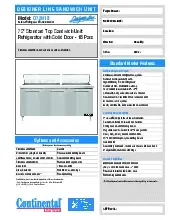 continental-refrigerator-d72n18specsheet.pdf