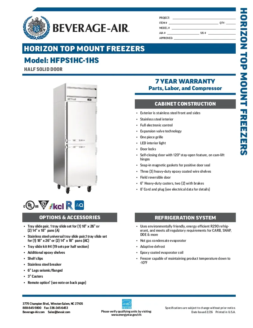 beverage-air-hfps1hc-1hsspecsheet.pdf