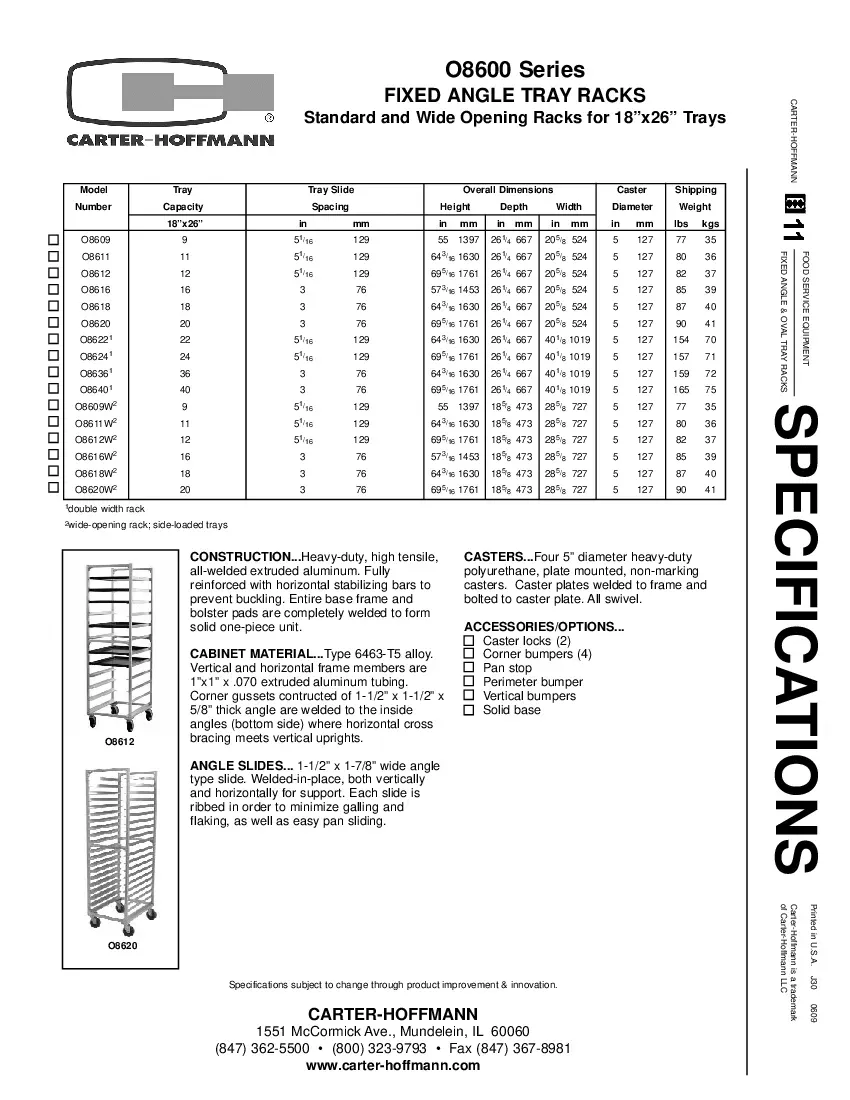 doyon-o8612wspecsheet.pdf