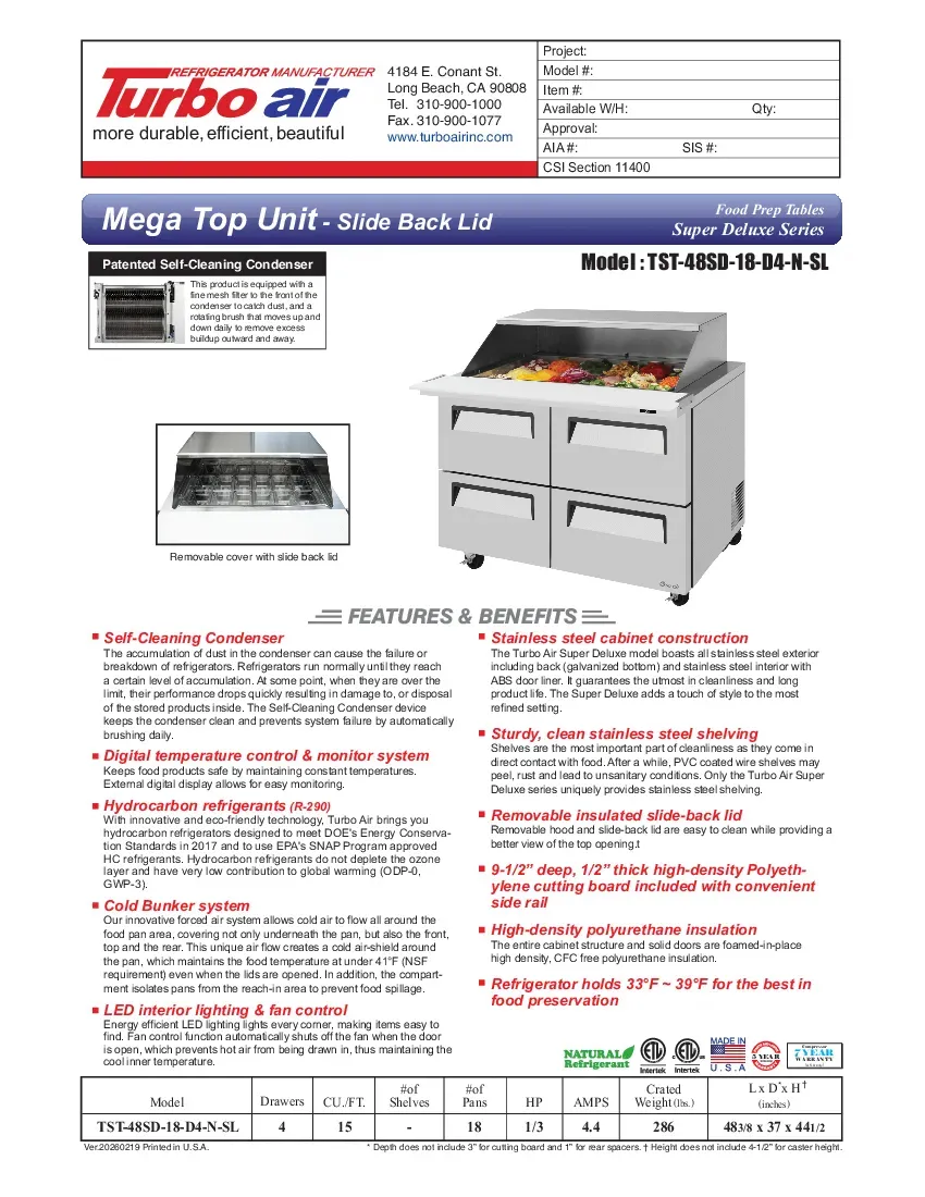 turbo-air-tst-48sd-18-d4-n-slspecsheet.pdf