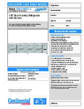 continental-refrigerator-dra118nss-dspecsheet.pdf