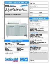 continental-refrigerator-d48n8specsheet.pdf