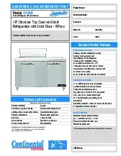 continental-refrigerator-d48n8specsheet.pdf
