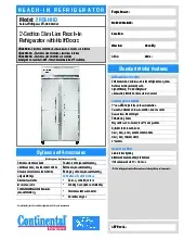continental-refrigerator-2rsensshdspecsheet.pdf
