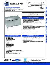 beverage-air-wtr60ahcspecsheet.pdf