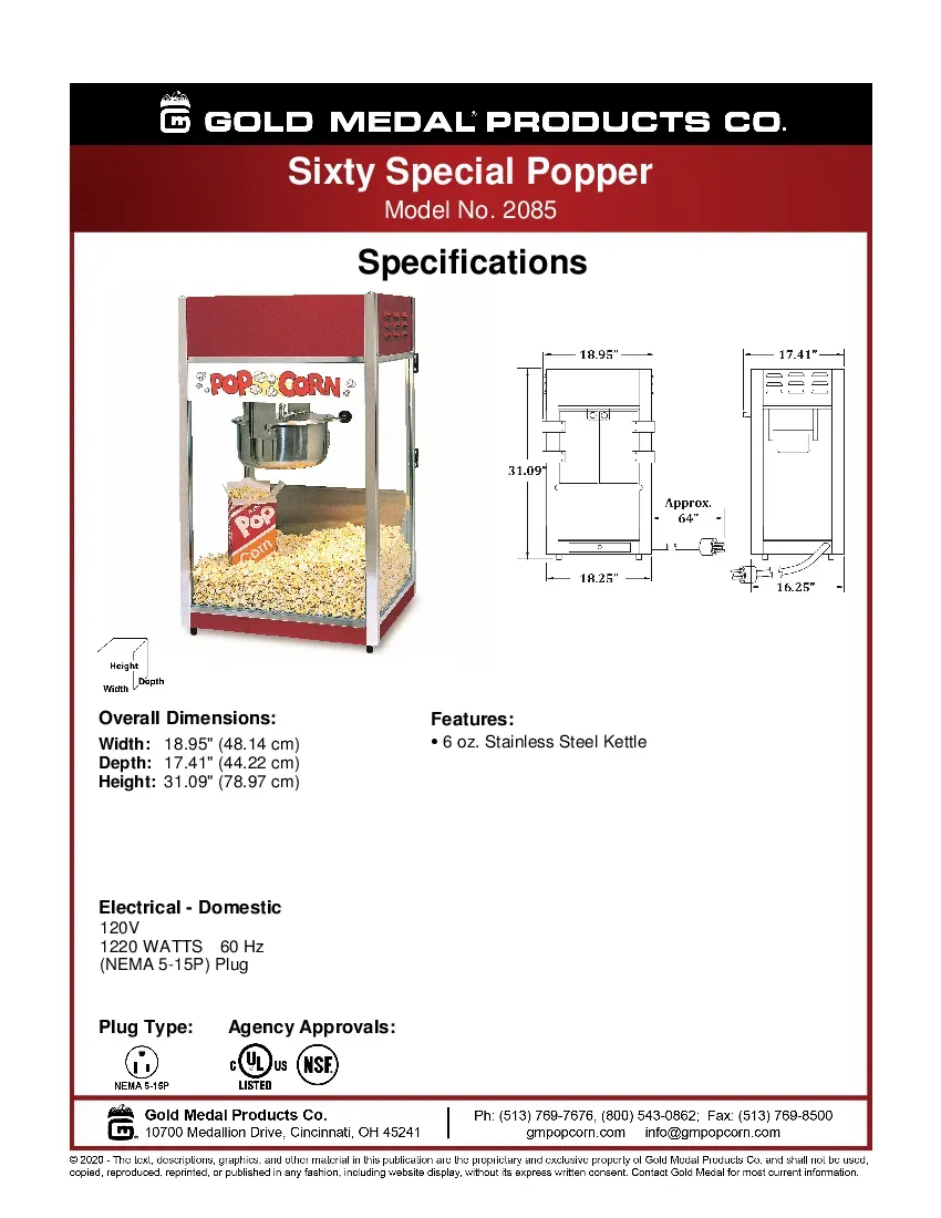gold-medal-products-2085specsheet.pdf