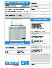 continental-refrigerator-d36n12mspecsheet.pdf