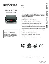 cooktek-605101specsheet.pdf