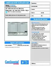 continental-refrigerator-uc48snspecsheet.pdf