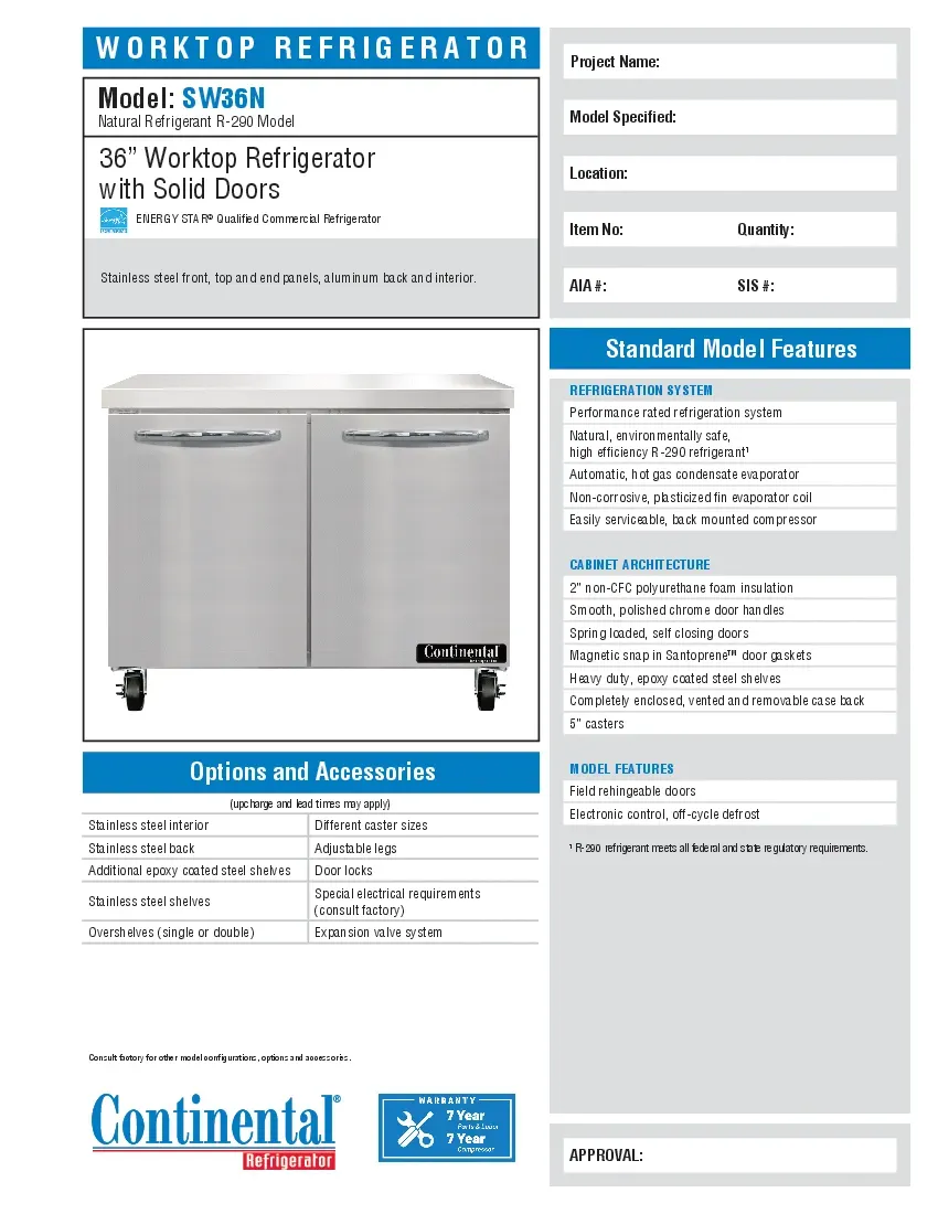 continental-refrigerator-sw36nspecsheet.pdf