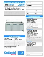 continental-refrigerator-d72n27mspecsheet.pdf