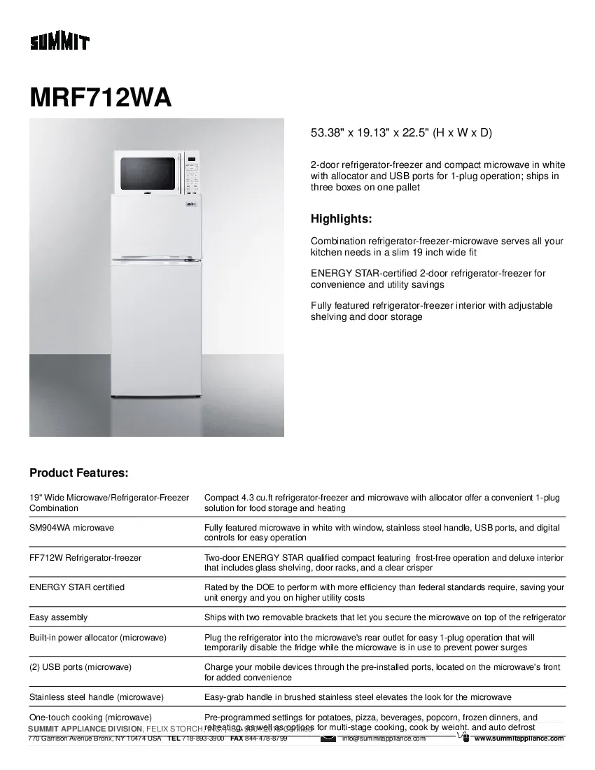 summit-commercial-mrf712waspecsheet.pdf