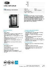 unox-xavc-10fs-eplmspecsheet.pdf