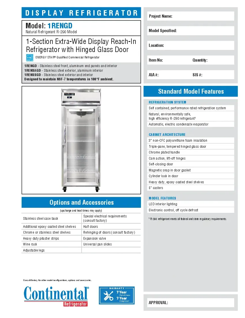 continental-refrigerator-1rensagdspecsheet.pdf
