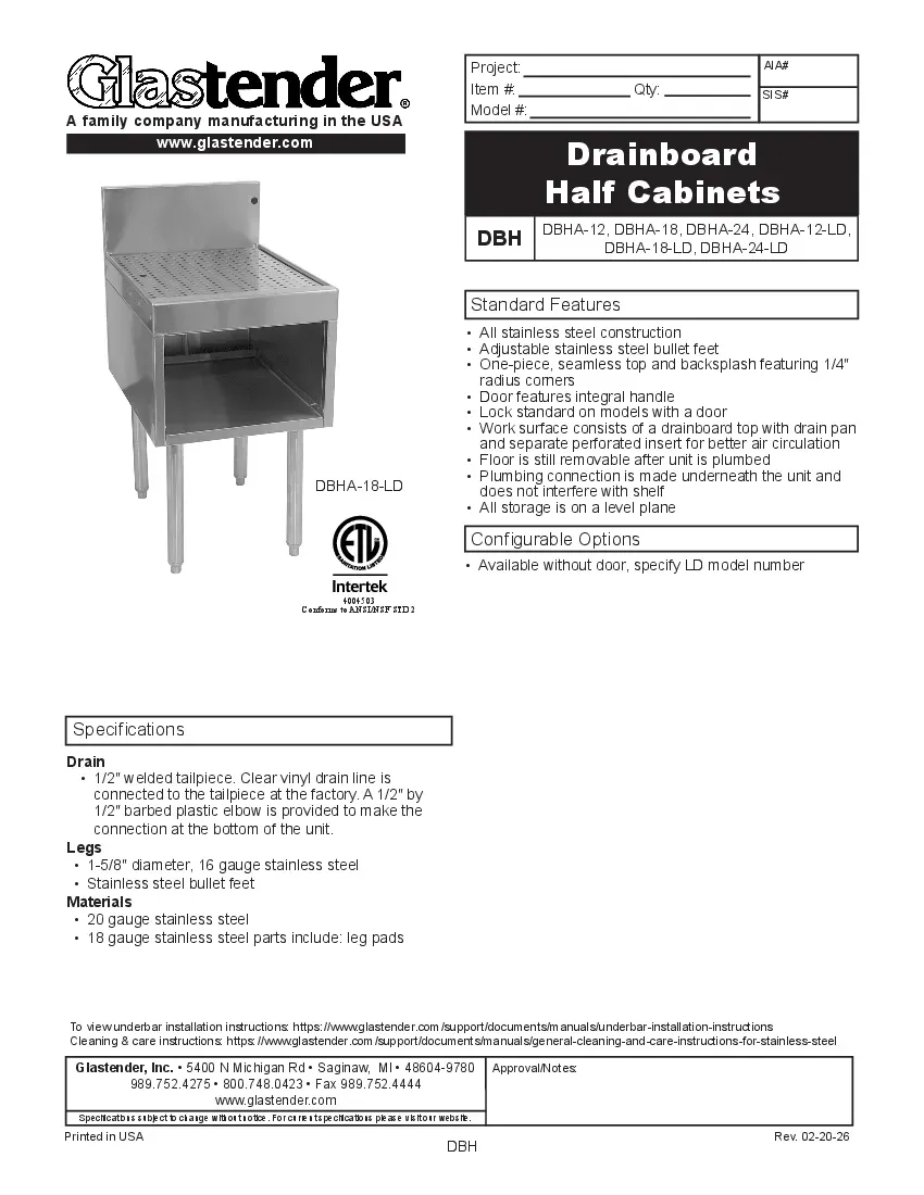 glastender-dbha-12specsheet.pdf