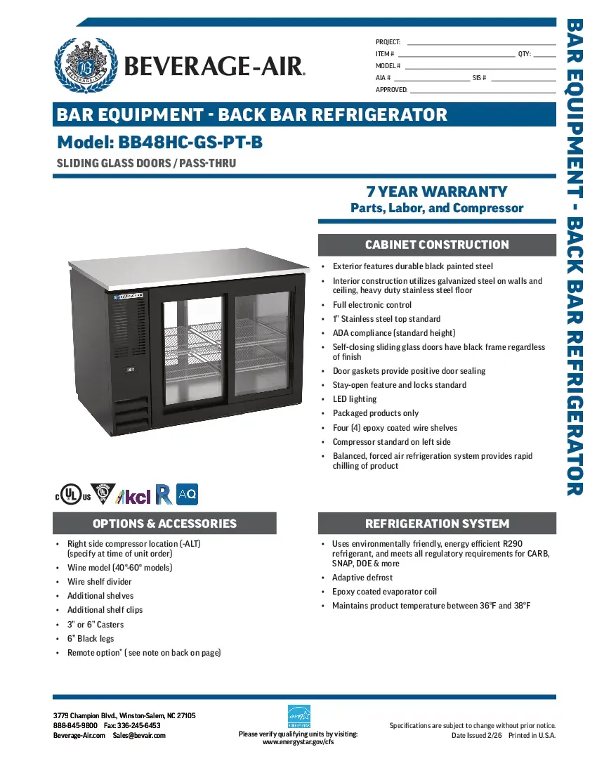 beverage-air-bb48hc-gs-pt-bspecsheet.pdf
