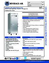 beverage-air-hr1hc-1hsspecsheet.pdf