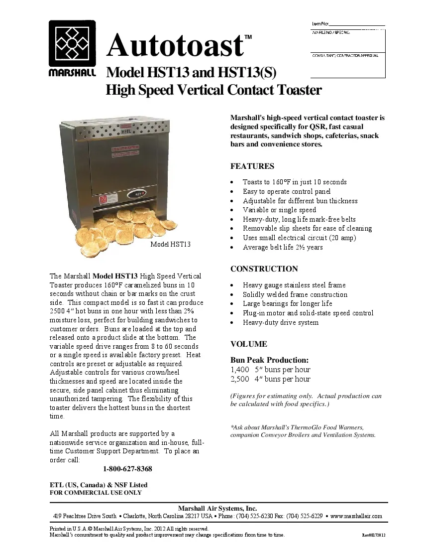 marshall-air-systems-ch7b-nc-hts13specsheet.pdf